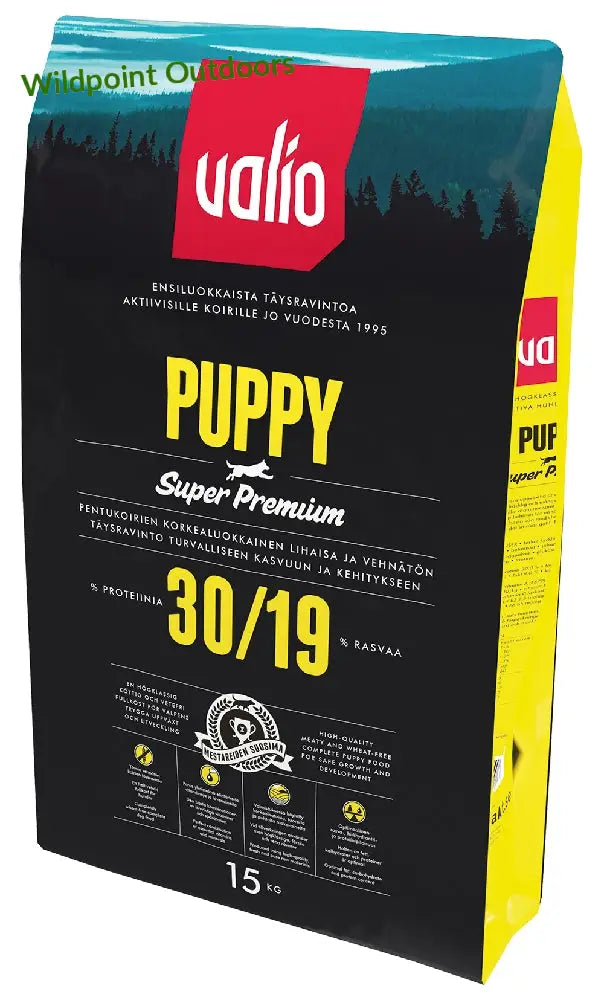 15kg valio puppy 30/19 - wildpoint outdoors retkeily 42,90 €