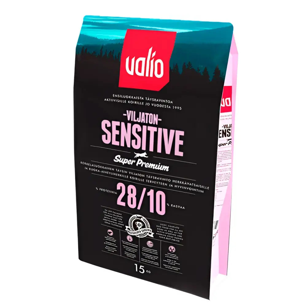 15kg valio super premium sensitive viljaton 28/10 - koiranruoka valio viljaton retkeilyvarusteet verkkokaupasta 47,90 €