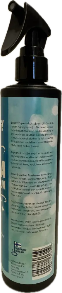 Buusti! Tuplaraikastaja 300ml - wildpoint outdoors retkeilyvarusteet verkkokaupasta 14,90 €