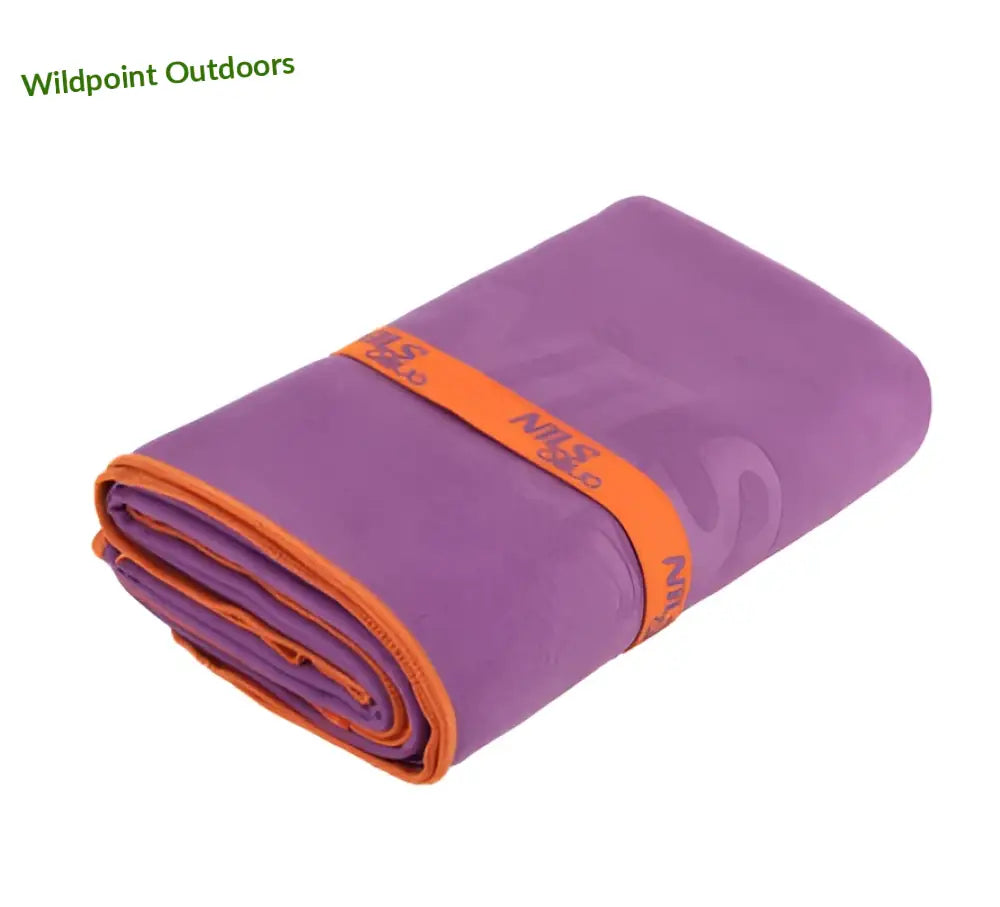 Mikrokuitupyyhe 180x100 cm nar12 nils aqua - purple - accessories - wildpoint retkeily 16,90 €