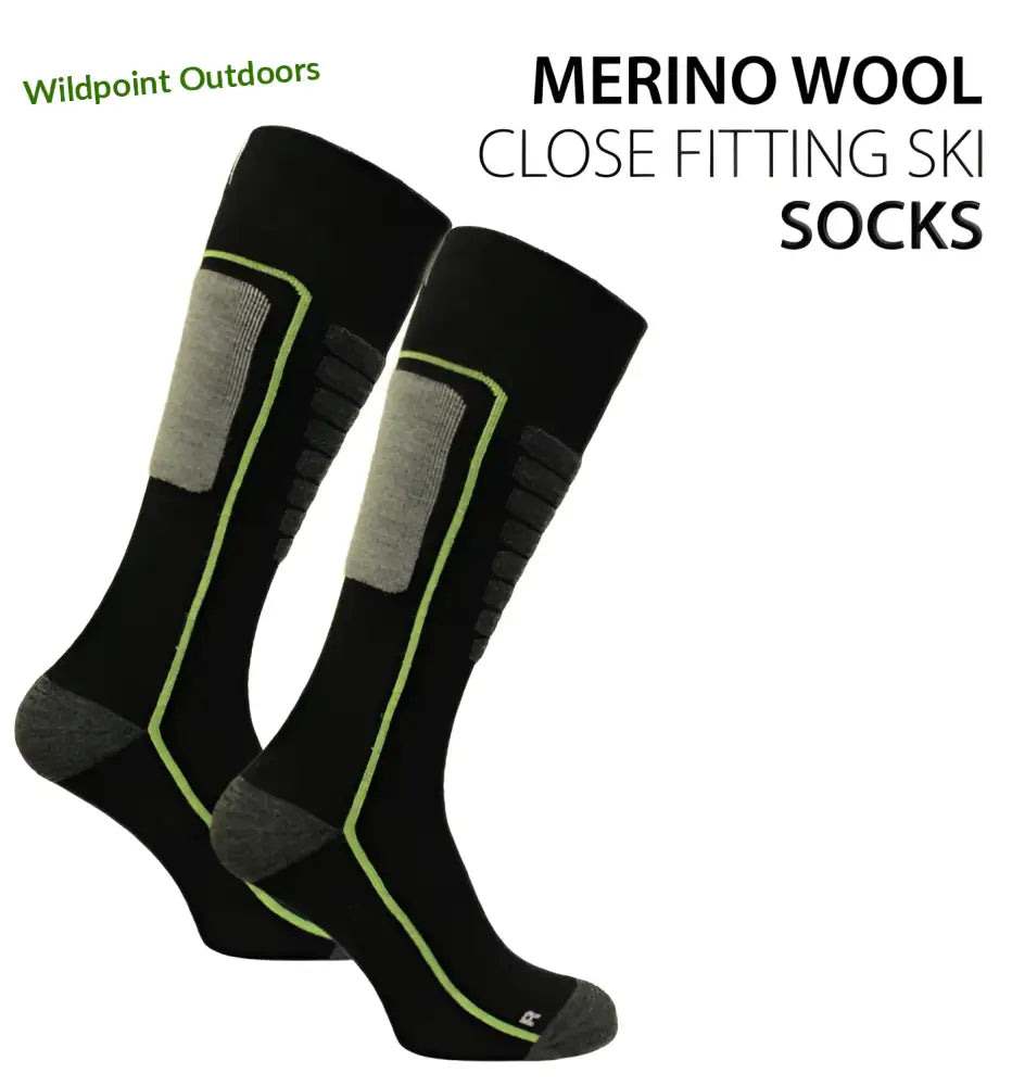 Norfolk courchevel hiihtosukat musta - 35-38 - wildpoint retkeily 13,90 €