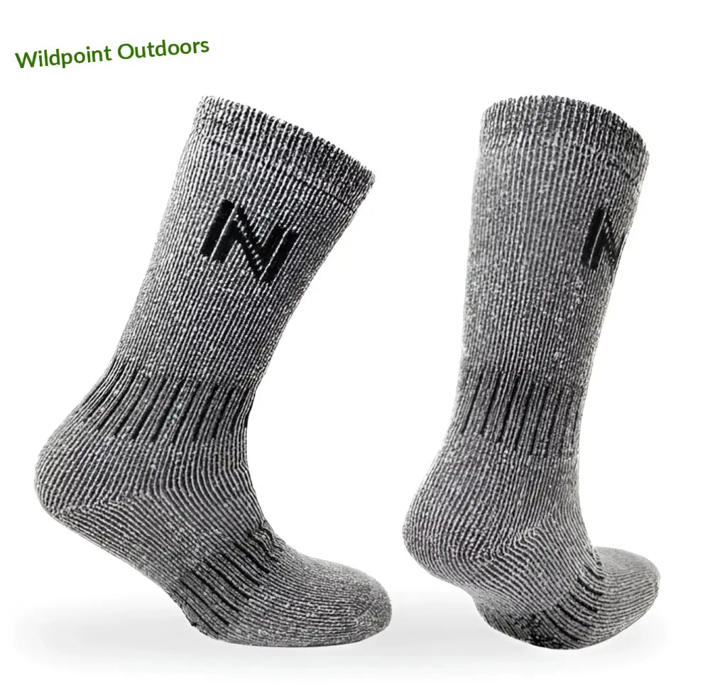 Norfolk nordique merinovilla saapassukat harmaa - 35-38 - retkeily 10,90 €