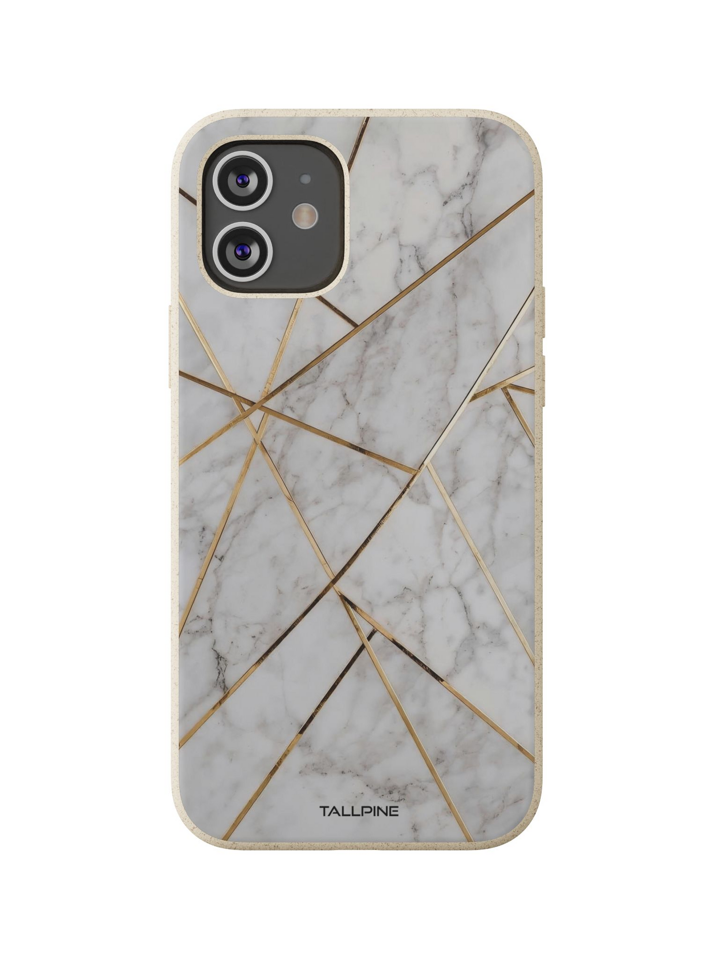 Bleknad guldmarmor - Eco Case