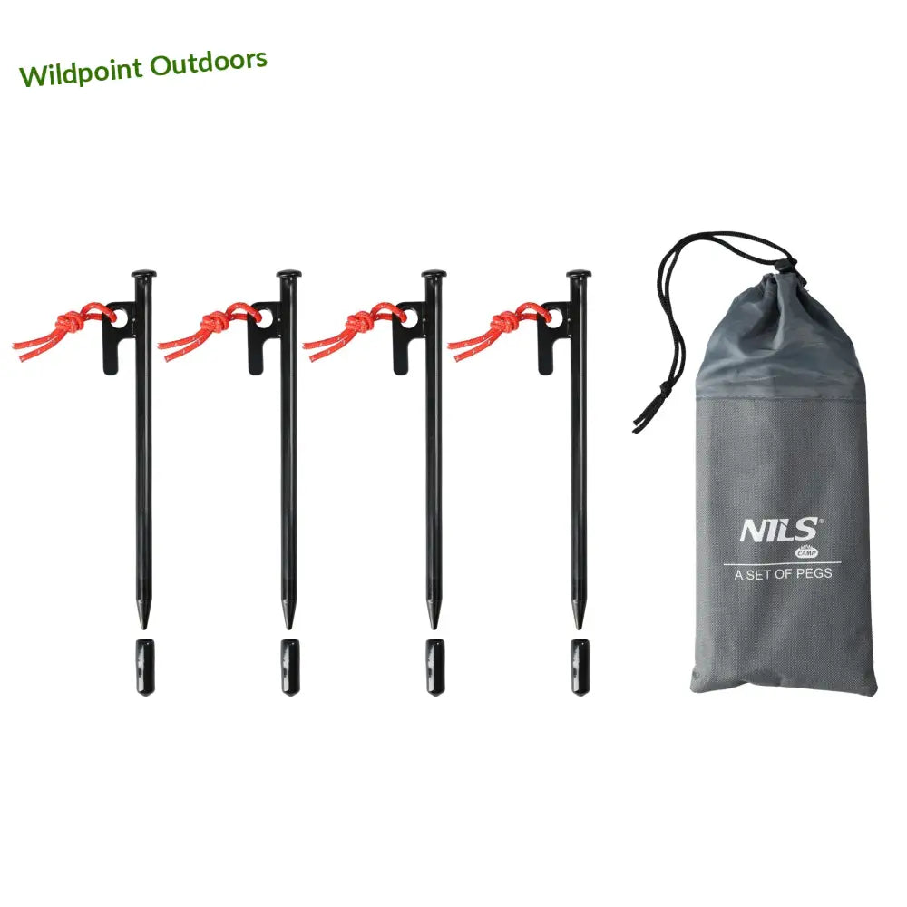 Telttakiilasetti nc1727 nils camp - accessories retkeily 10,90 €