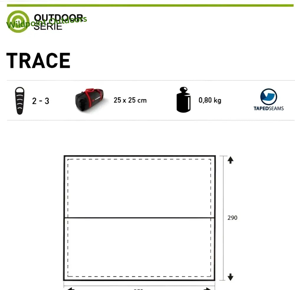 Trimm trace tarppi camo - wildpoint outdoors retkeily 67,90 €