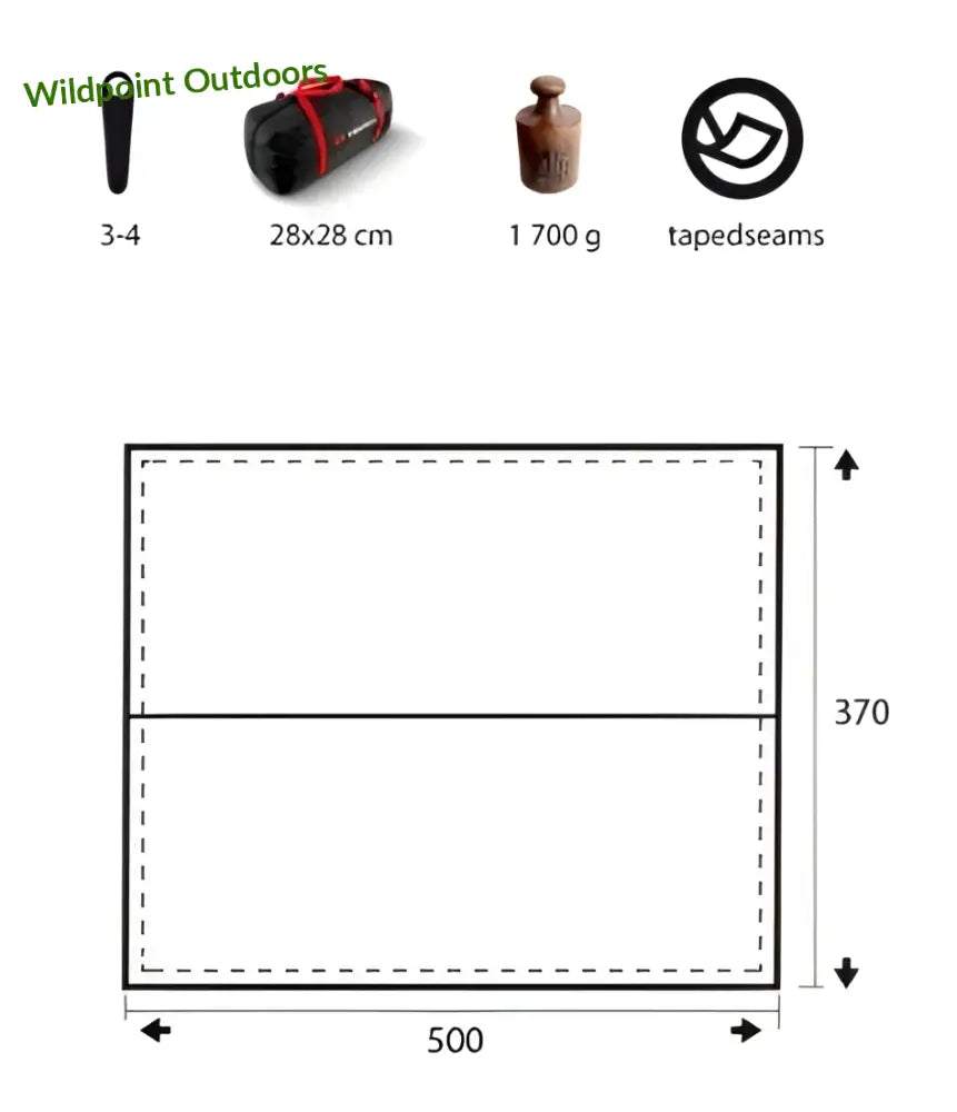 Trimm trace xl tarppi camo - wildpoint outdoors retkeily 95 €