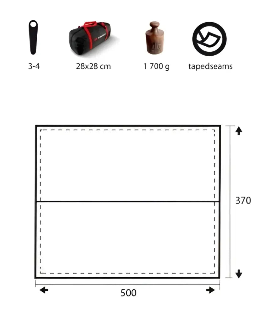 Trimm trace xl tarppi camo - wildpoint outdoors retkeily 95 €