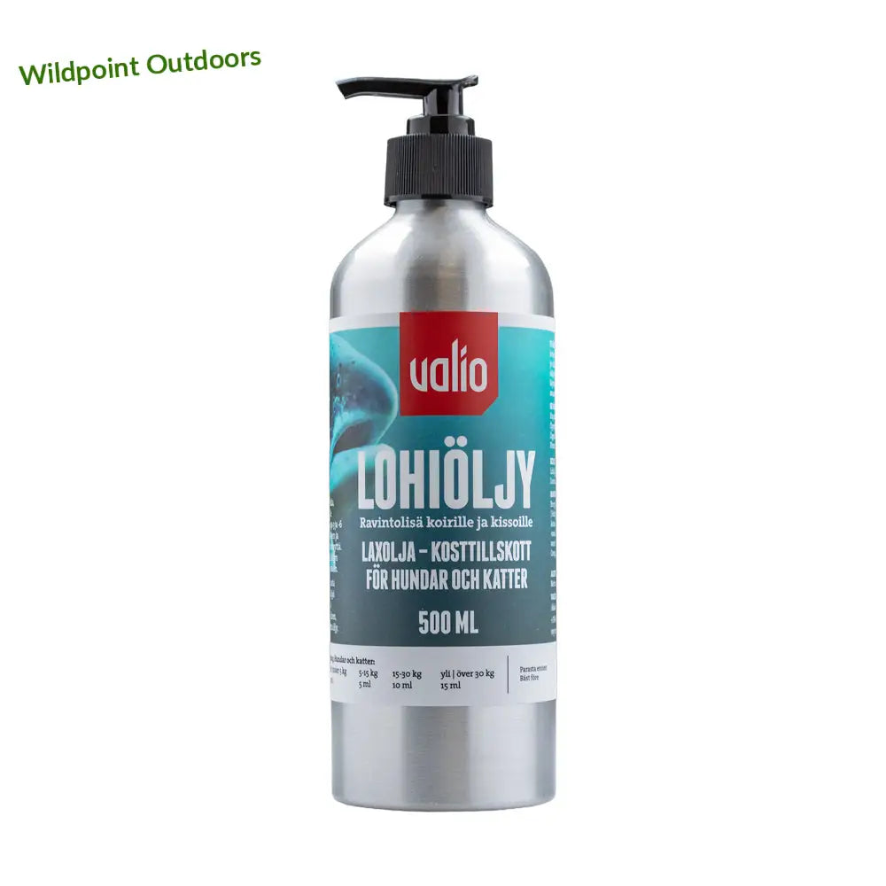 Valio lohiöljy 500 ml - wildpoint outdoors retkeily 14,90 €