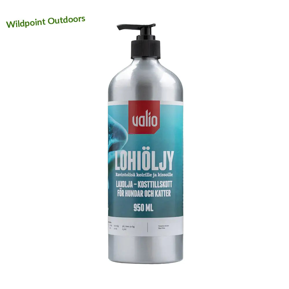 Valio lohiöljy 950 ml - wildpoint outdoors retkeily 21,90 €