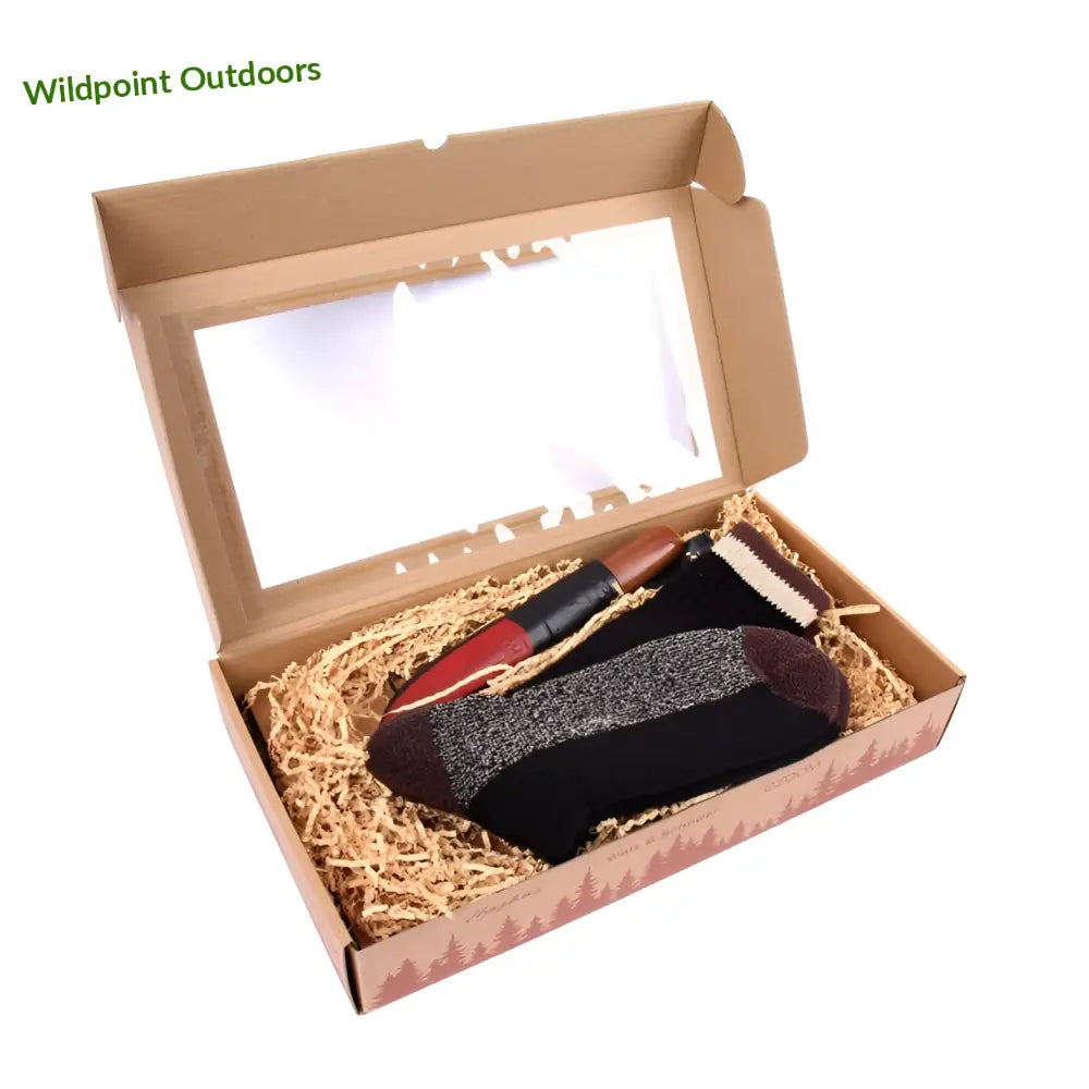 W + s lahjasetti metsästäjän puukko + saapassukat 39-42 - w + s + retkeily 34,90 €