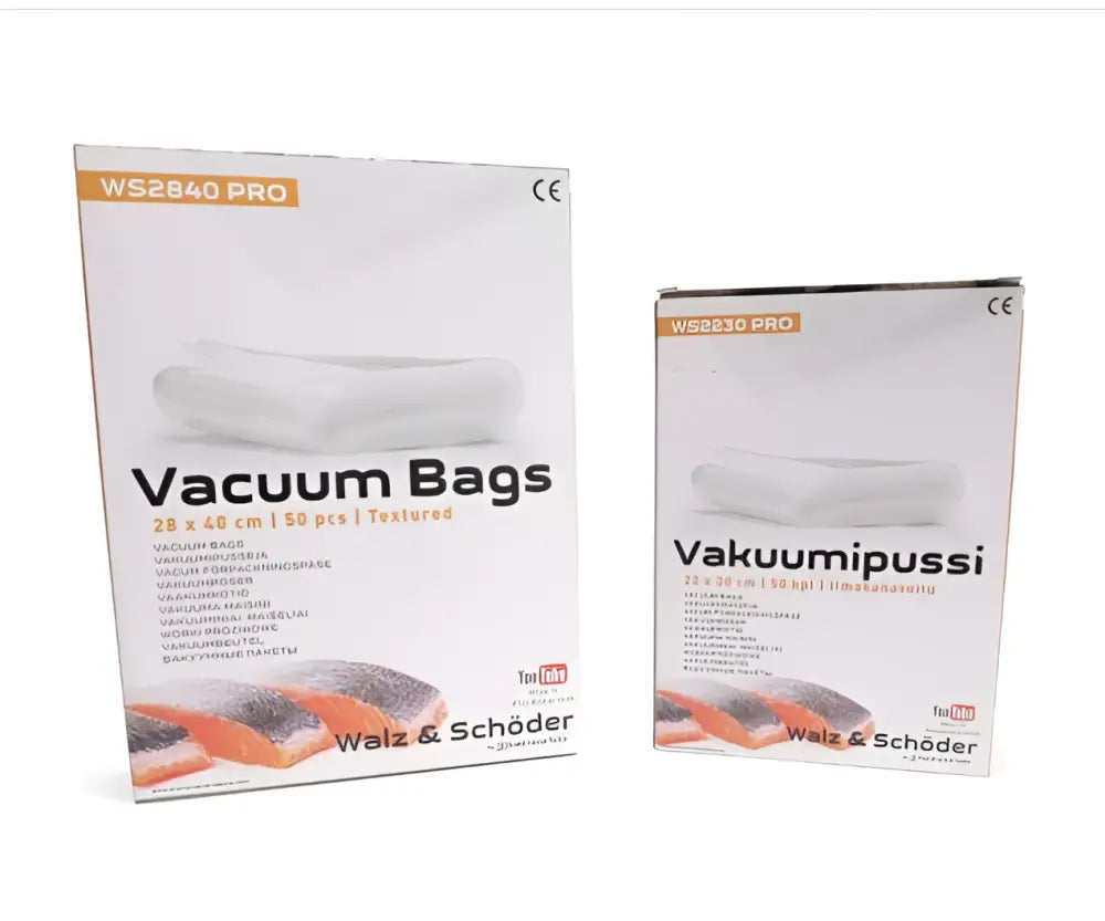 W + s vakuumipussi 22 x 30cm 50kpl - w + s - wildpoint outdoors retkeily 11,90 €