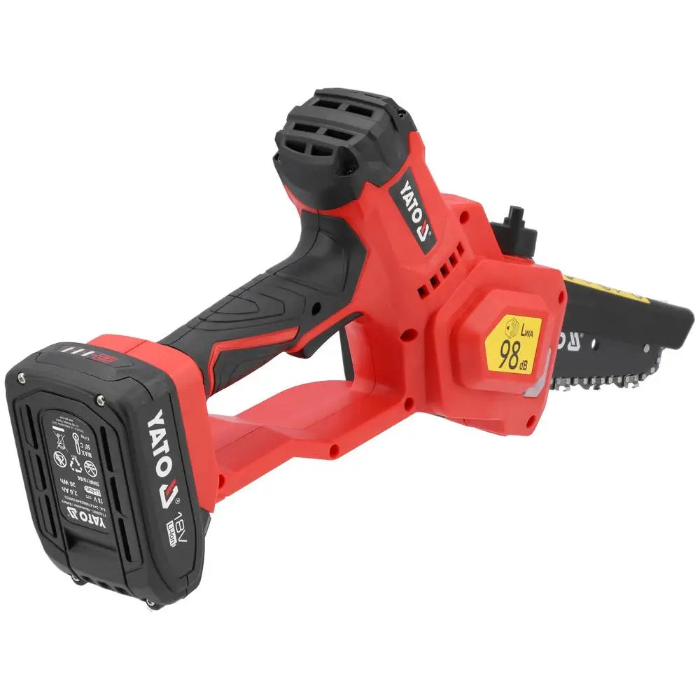 Yato akkuoksasaha 7″ 18v + 2 ah akku ja laturi sarja - retkeilyvarusteet verkkokaupasta 149,95 €