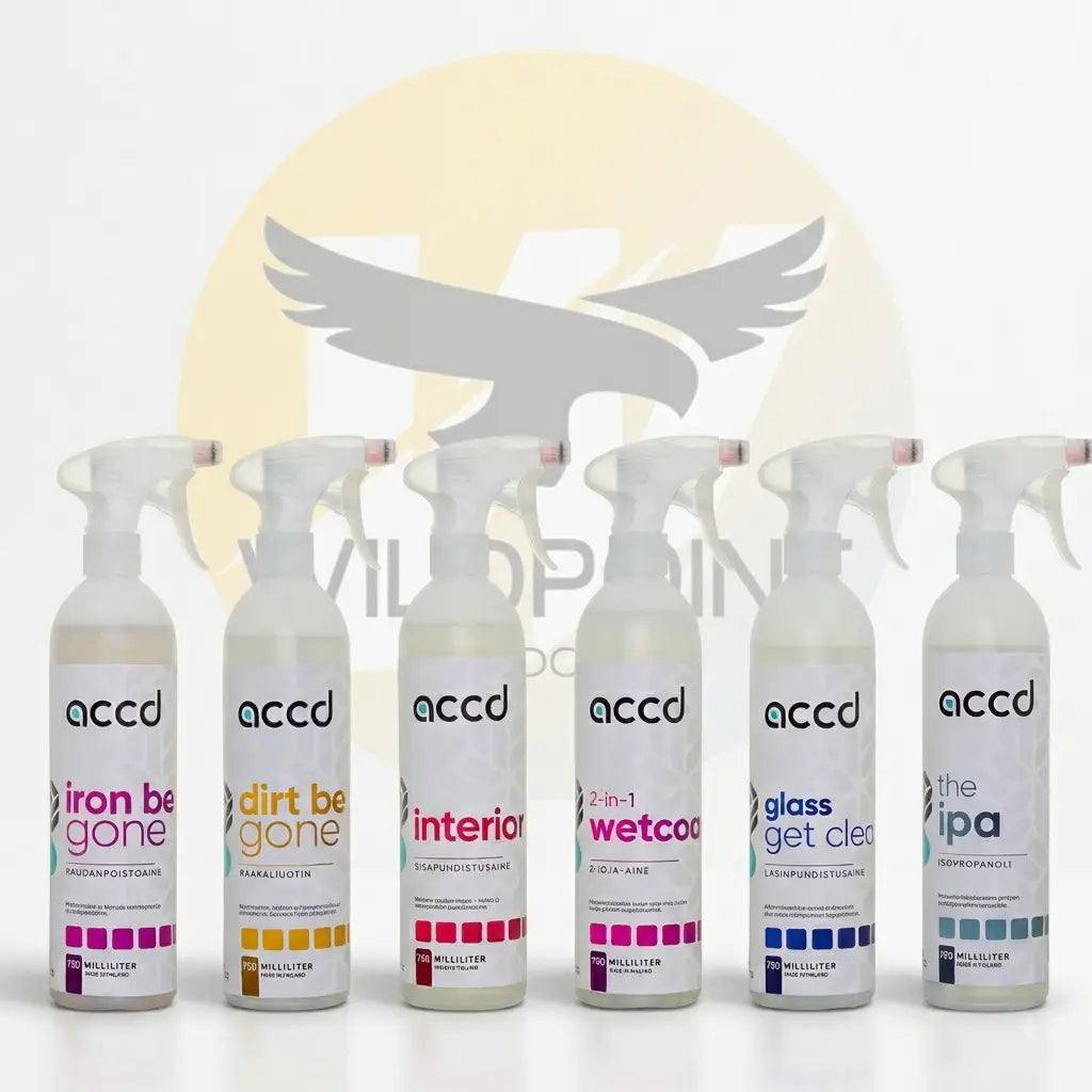 Accd biohajoavat autonhoitotuotteet