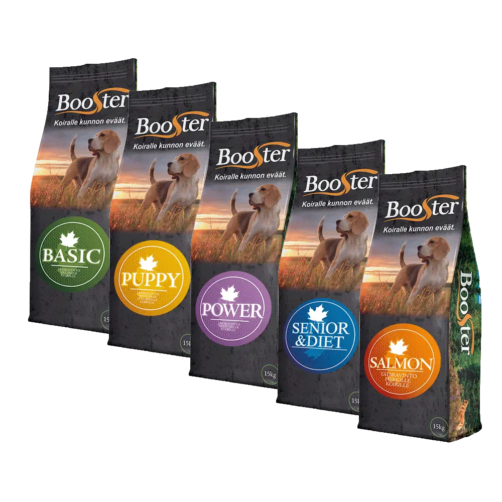 Karvakorvien ja heiluhäntien täysravinnot