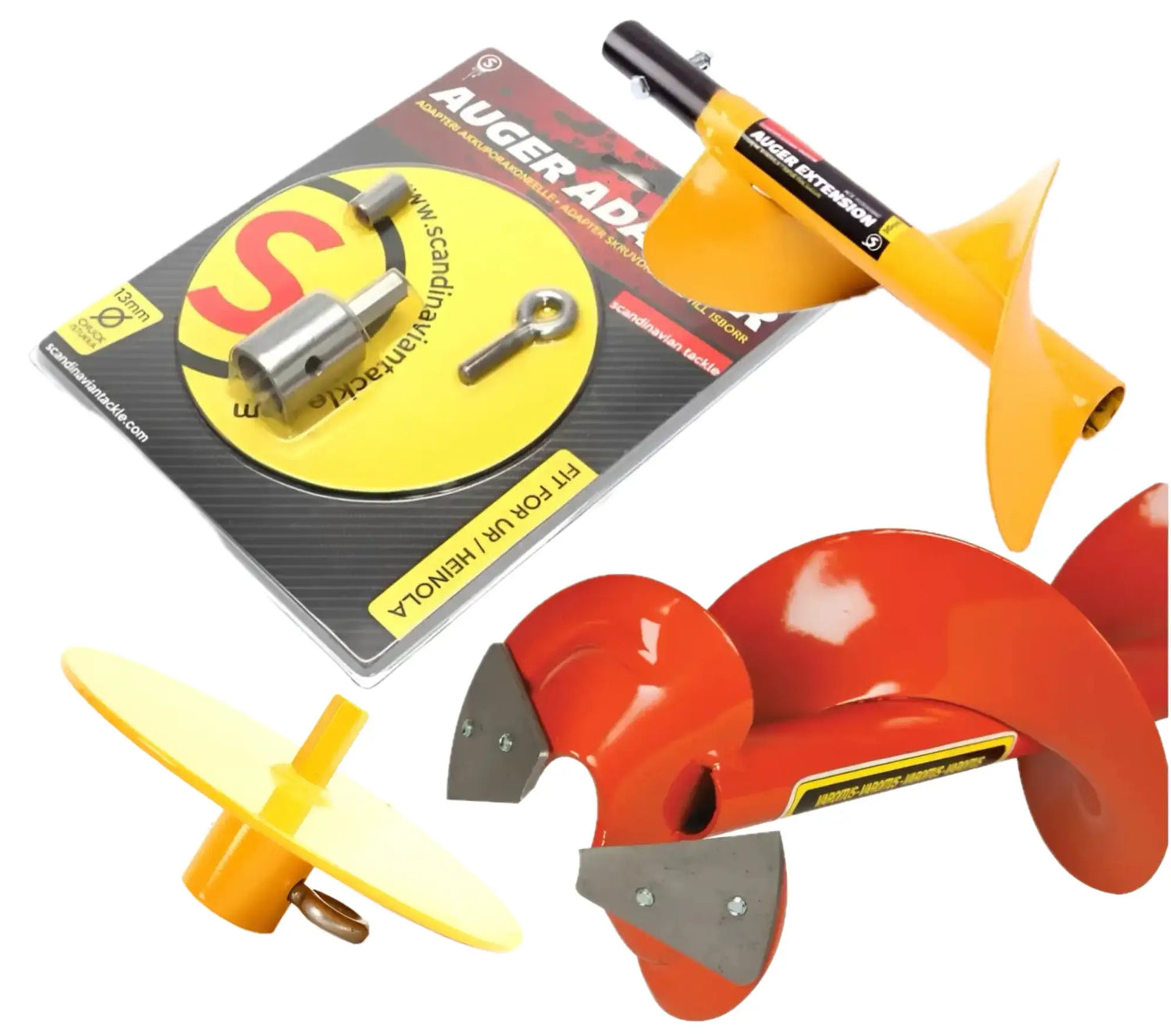 Jääkairat, adapterit, varaterät, jatkopalat