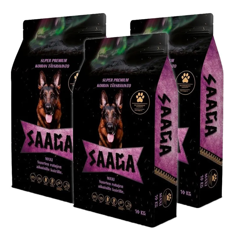 Saaga koiranruokasarja Wildpoint Heinola