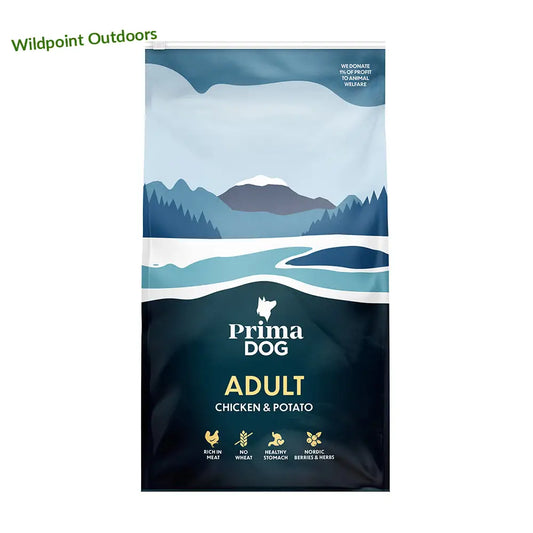 10kg primadog adult kana & peruna - wildpoint outdoors retkeily 42,90 €