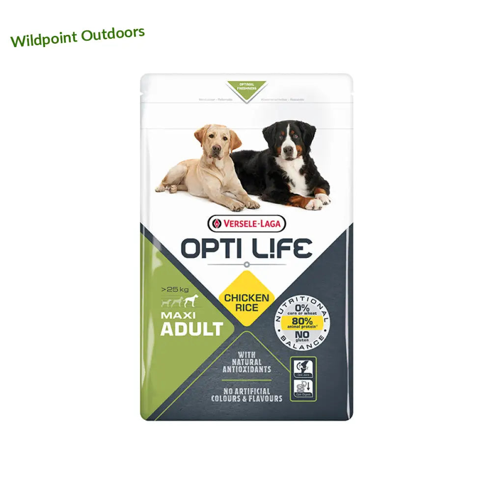 12,5 kg opti life adult maxi - wildpoint outdoors retkeily 62,90 €