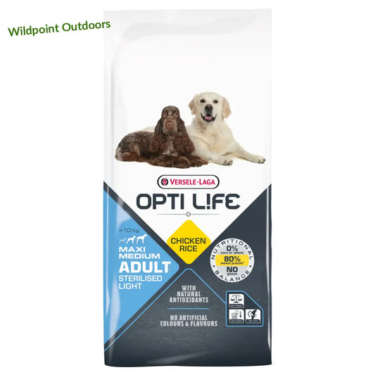 12,5 kg opti life adult sterilised / light medium & maxi - retkeily 64,90 €