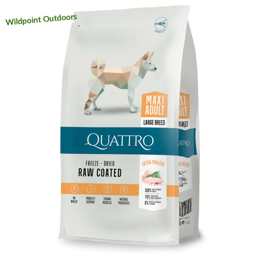 12 kg quattro dog maxi adult large breed - wildpoint retkeily 44,90 €