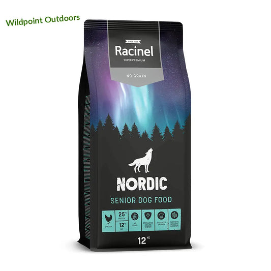 12 kg racinel nordic senior chicken kana - wildpoint retkeily 58,90 €
