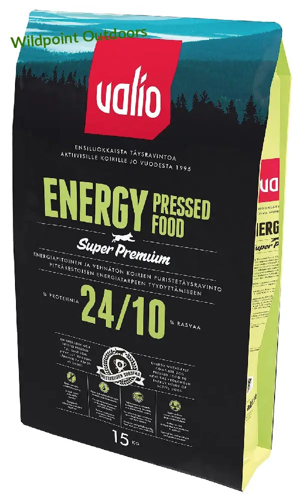 15kg valio puriste energy regular 24/10 - wildpoint retkeily 37,90 €