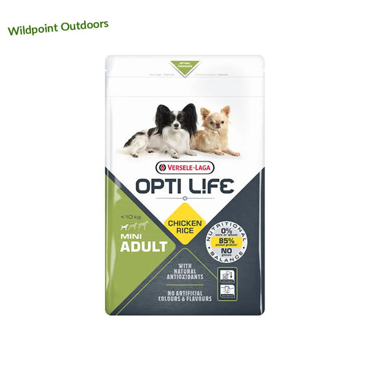 2,5 kg opti life adult mini - wildpoint outdoors retkeily 18,90 €
