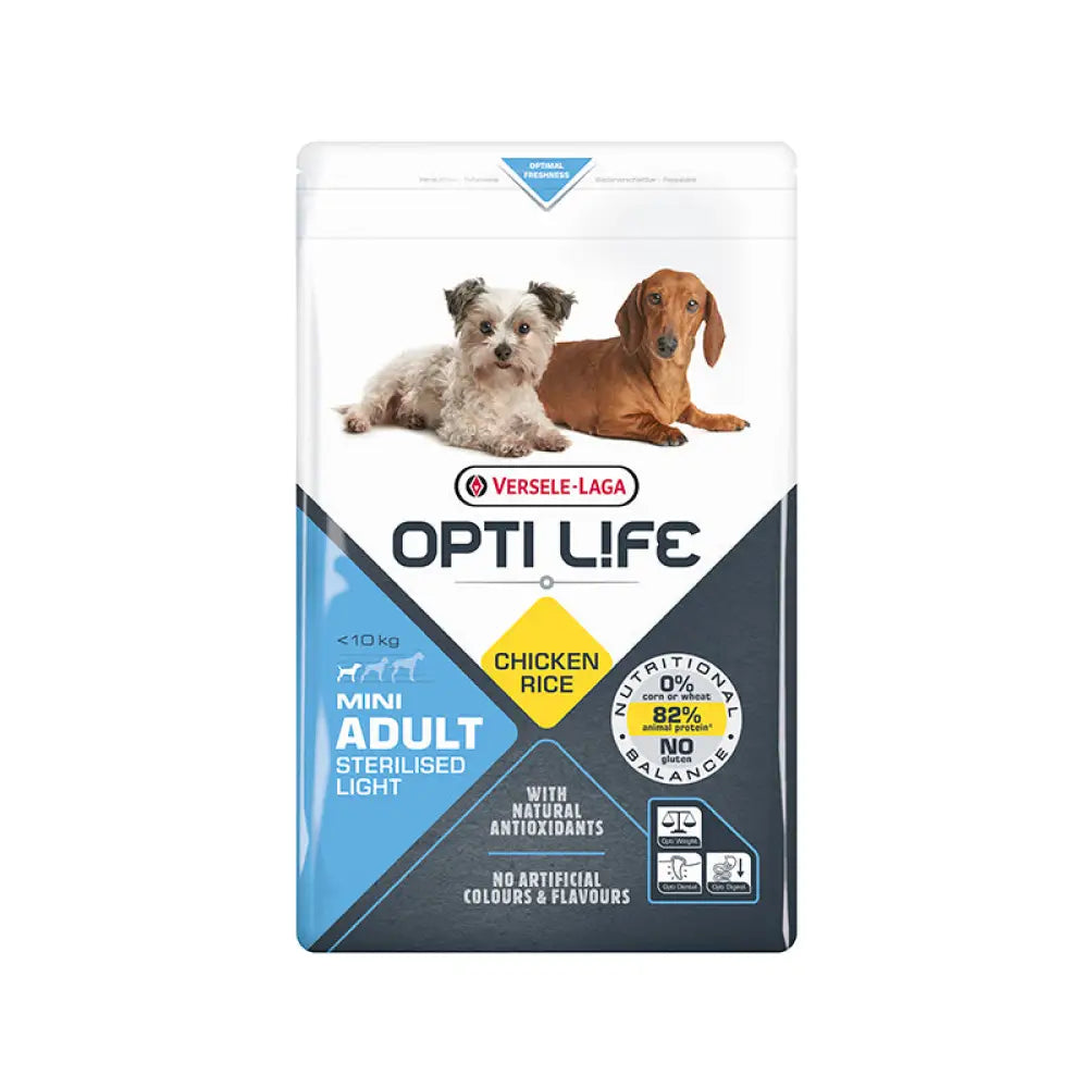 2,5 kg opti life adult sterilised / light mini - retkeilyvarusteet verkkokaupasta 19,90 €