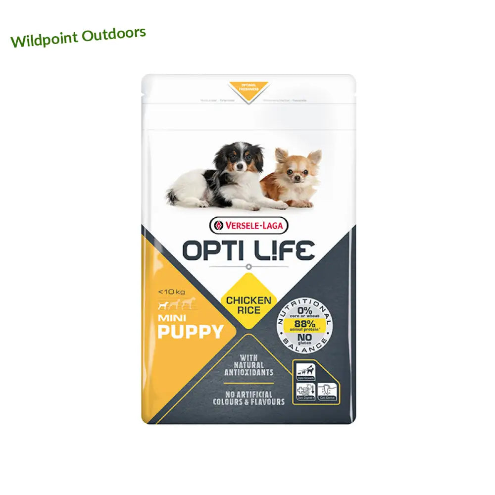 2,5 kg opti life puppy mini - wildpoint outdoors retkeily 19,90 €