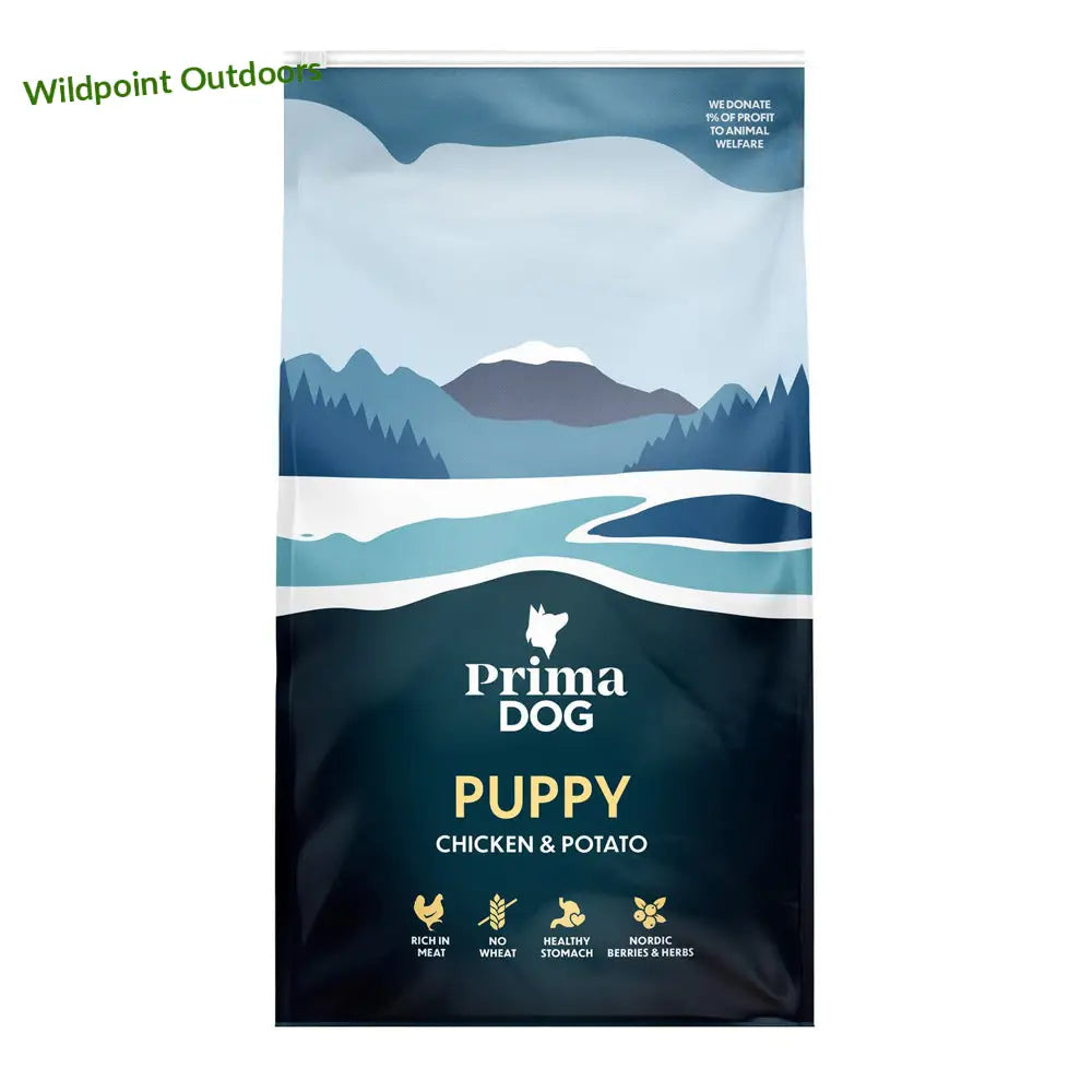 3kg primadog puppy all breeds kana-peruna - wildpoint retkeily 16,90 €