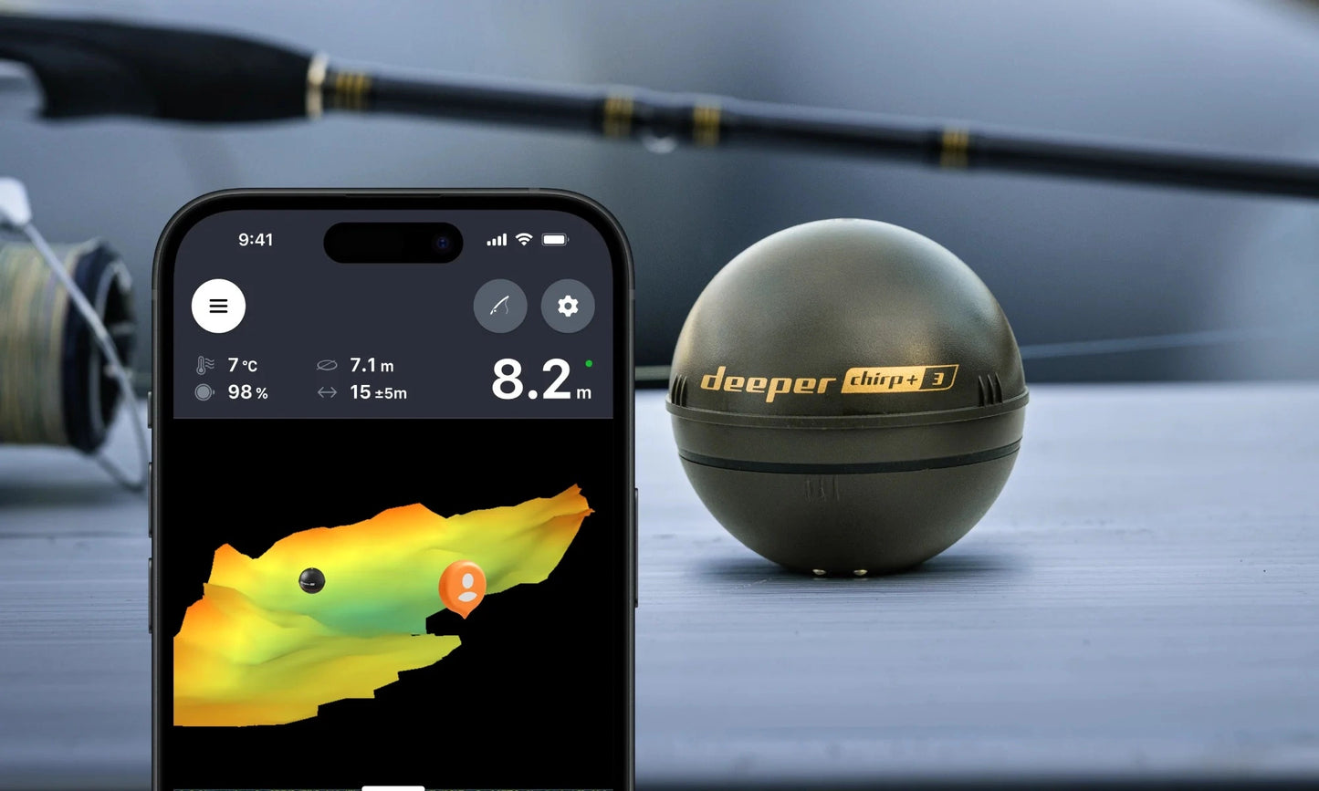 Tieferes Smart Sonar CHIRP+ 3