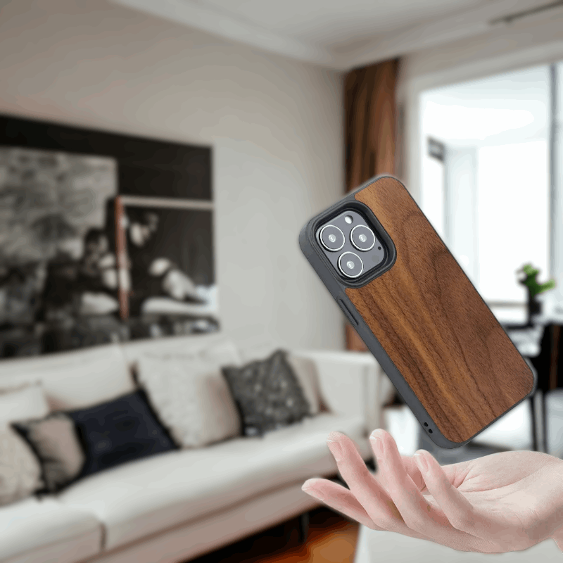 Trä iPhone-skal - Valnöt