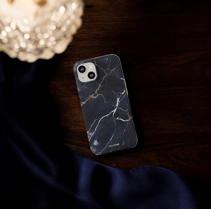 Marinblå Nocturne - Eko-fodral