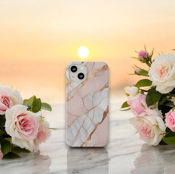 Rosenkvartsmarmor - Eco Case