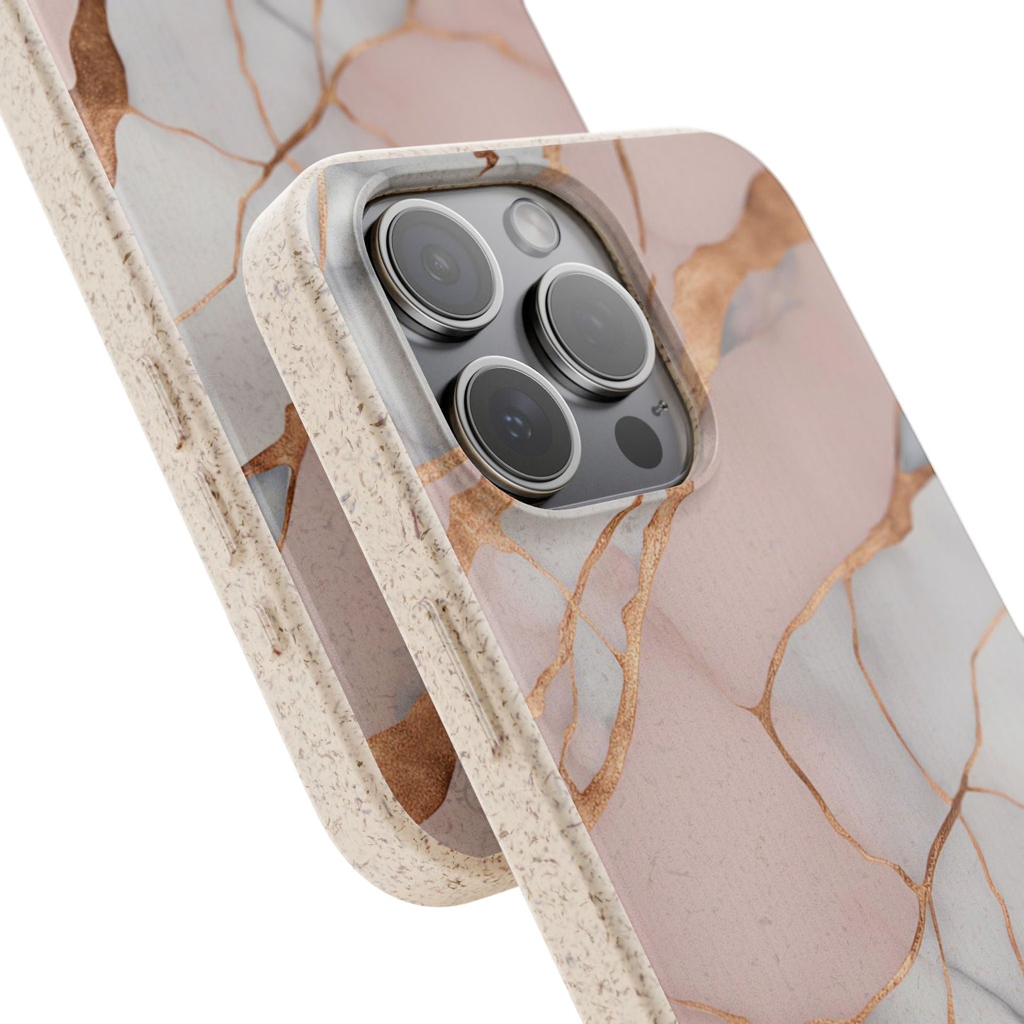 Rosenkvartsmarmor - Eco Case