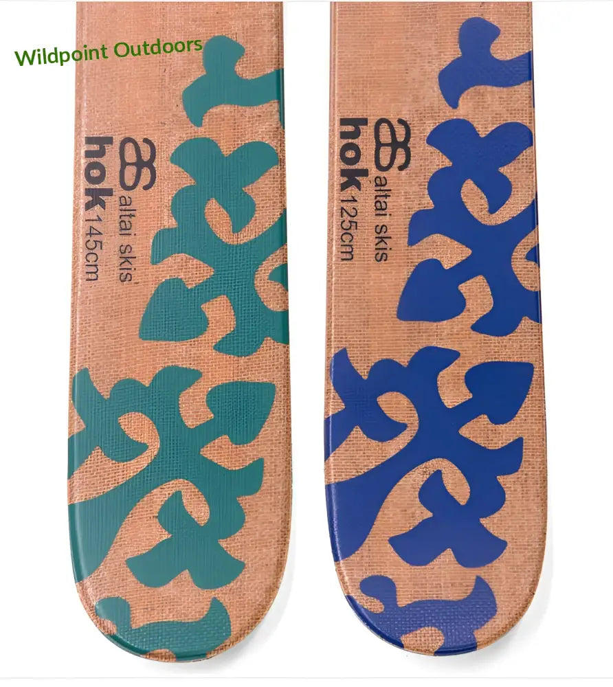 Altai skis hok 125cm liukulumikengät + pivot siteet - retkeily 359 €