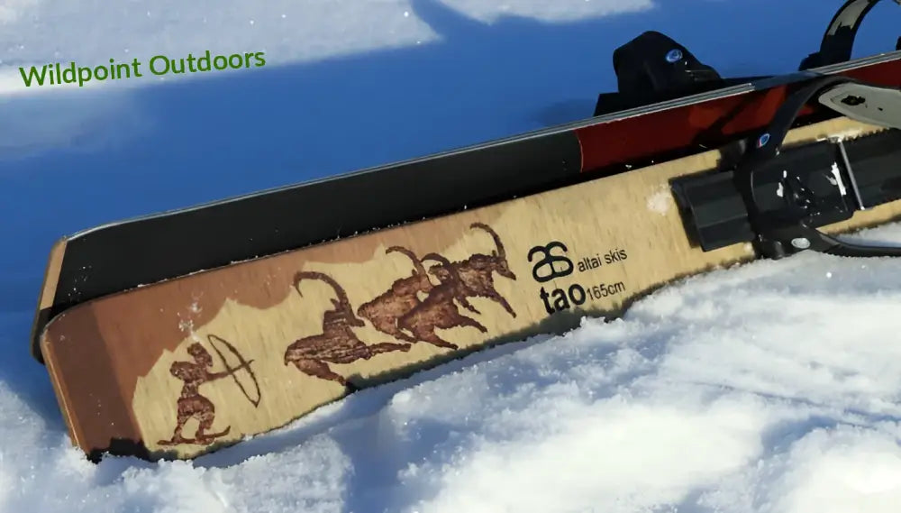 Altai skis tao 165 liukulumikengät + pivot siteet - retkeily 419 €