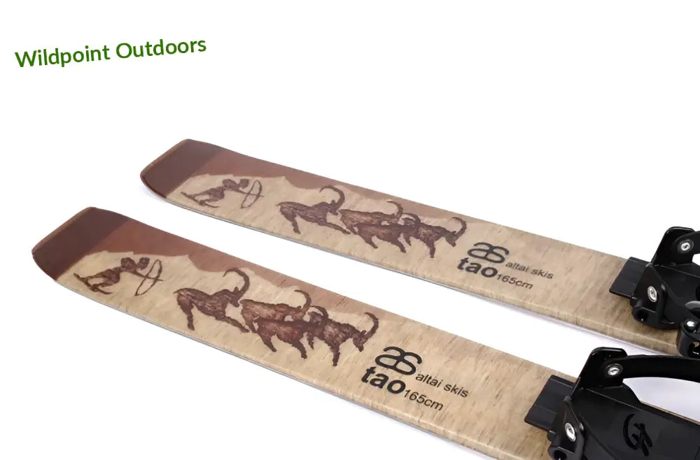 Altai skis tao 165 liukulumikengät + pivot siteet - retkeily 419 €