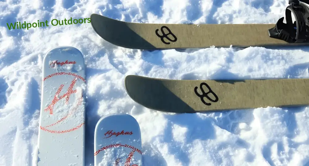 Altai skis tao 165 liukulumikengät + pivot siteet - retkeily 419 €