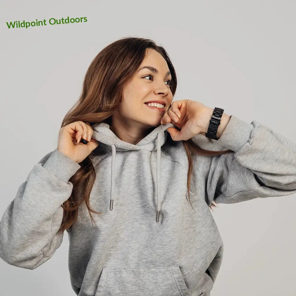 Apple watch -puinen ranneke eebenpuu - kellojen rannekkeet - wildpoint retkeily