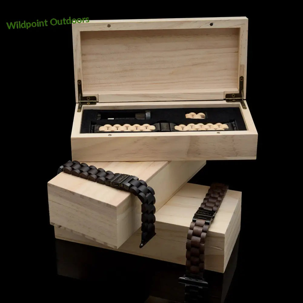 Apple watch -puinen ranneke koivu - kellojen rannekkeet - wildpoint outdoors retkeily