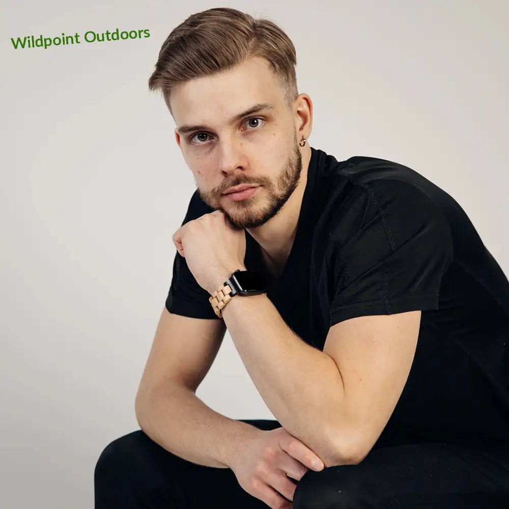 Apple watch -puinen ranneke koivu - kellojen rannekkeet - wildpoint outdoors retkeily