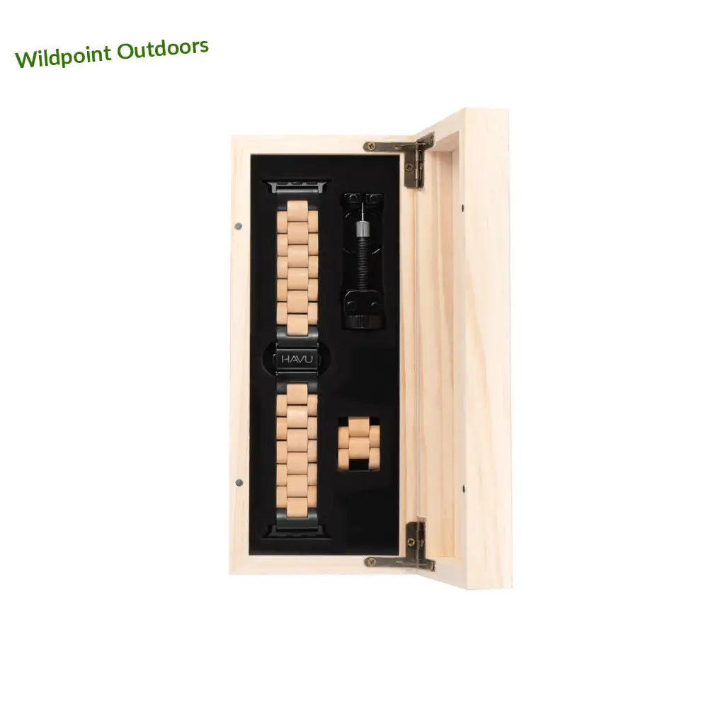 Apple watch -puinen ranneke koivu - kellojen rannekkeet - wildpoint outdoors retkeily