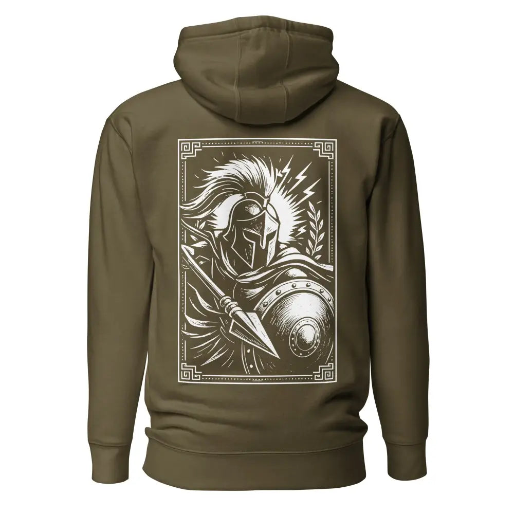 Arctic sparta huppari - military green / s - hoodie suomalaisille sotureille retkeilyvarusteet verkkokaupasta 79 €