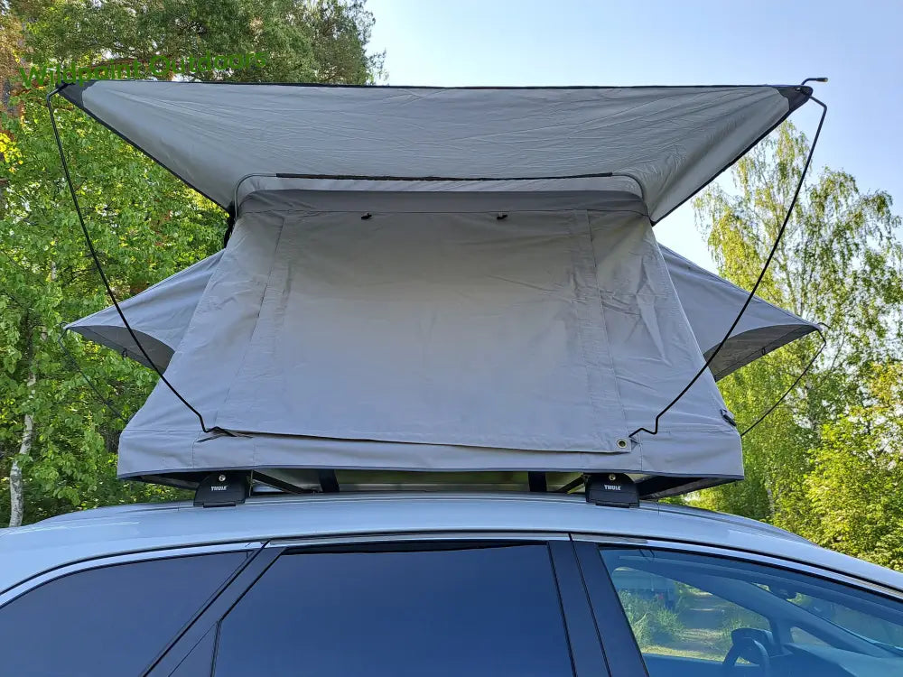 Auton kattoteltta ilma lyhyt 1.4 harmaa - harmaa - kattoteltta - wildpoint retkeily 1 156,50 €