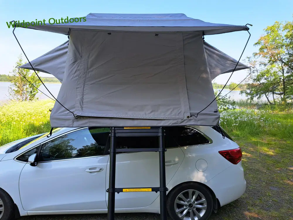 Auton kattoteltta ilma lyhyt 1.4 harmaa - harmaa - kattoteltta - wildpoint retkeily 1 156,50 €