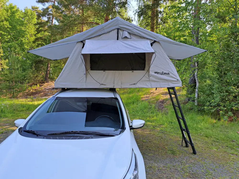 Auton kattoteltta ilma lyhyt 1.4 harmaa - harmaa - kattoteltta - wildpoint retkeilyvarusteet verkkokaupasta 1 156,50 €