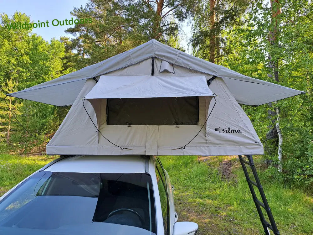 Auton kattoteltta ilma lyhyt 1.4 harmaa - harmaa - kattoteltta - wildpoint retkeily 1 156,50 €