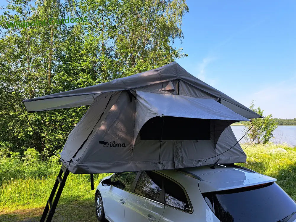 Auton kattoteltta ilma lyhyt 1.4 harmaa - harmaa - kattoteltta - wildpoint retkeily 1 156,50 €