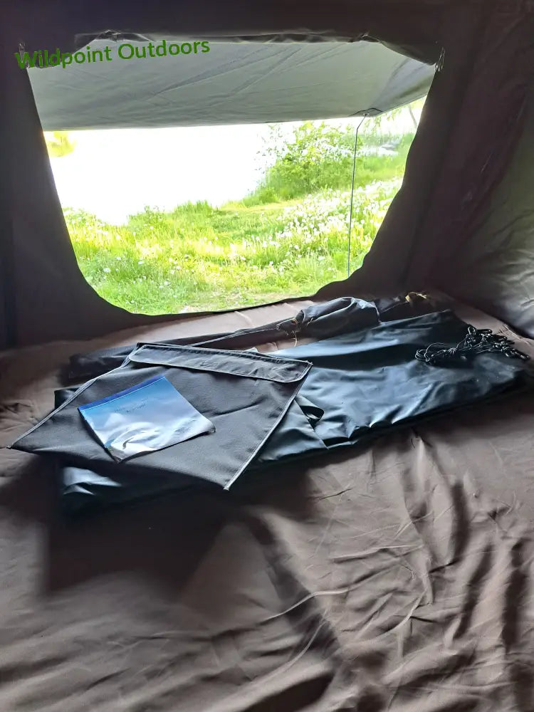 Auton kattoteltta ilma lyhyt 1.4 musta - musta - kattoteltta - wildpoint retkeily 1 285 €